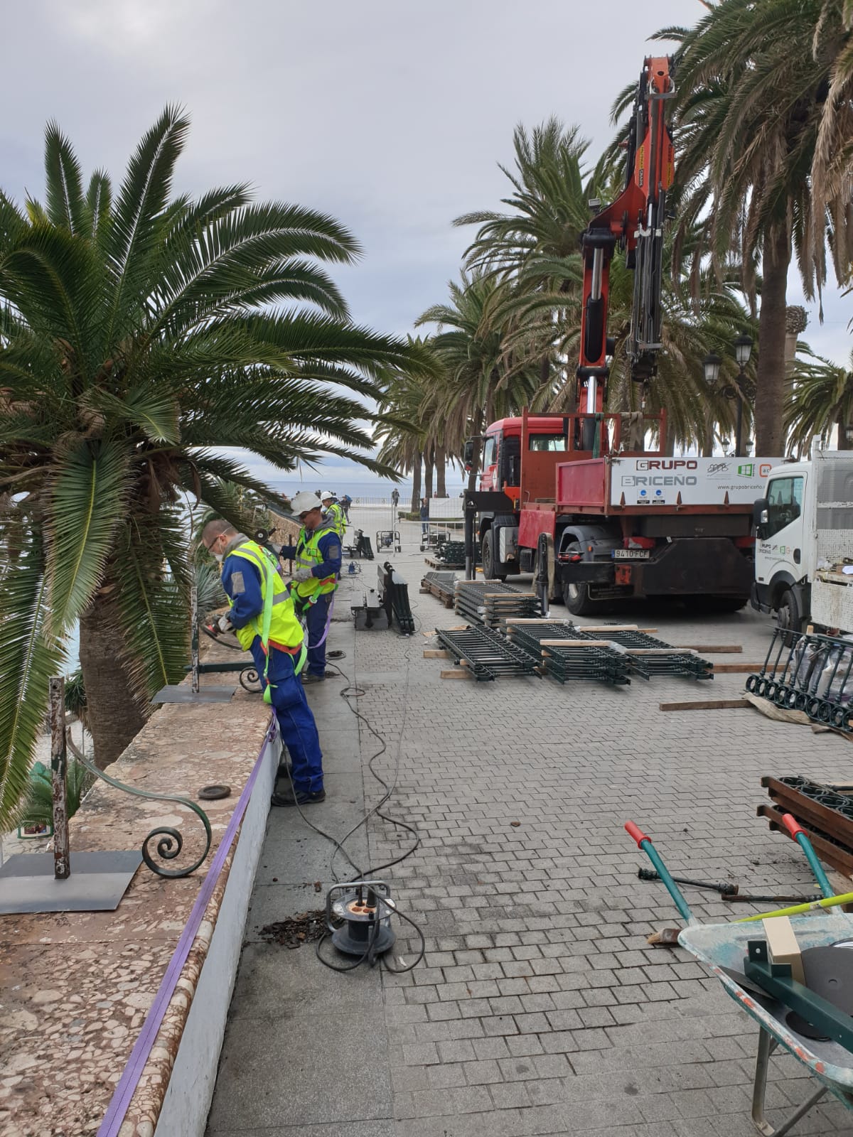 Barandillas Balcón de Europa Nerja-Málaga